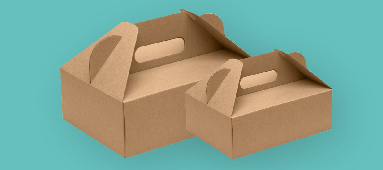 Kraft Carry Boxes