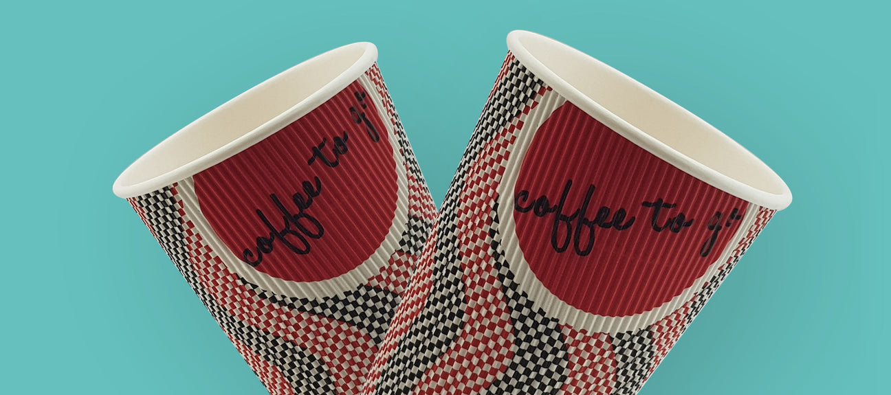 Red Coffee To Go Aqueous - Triple Wall
