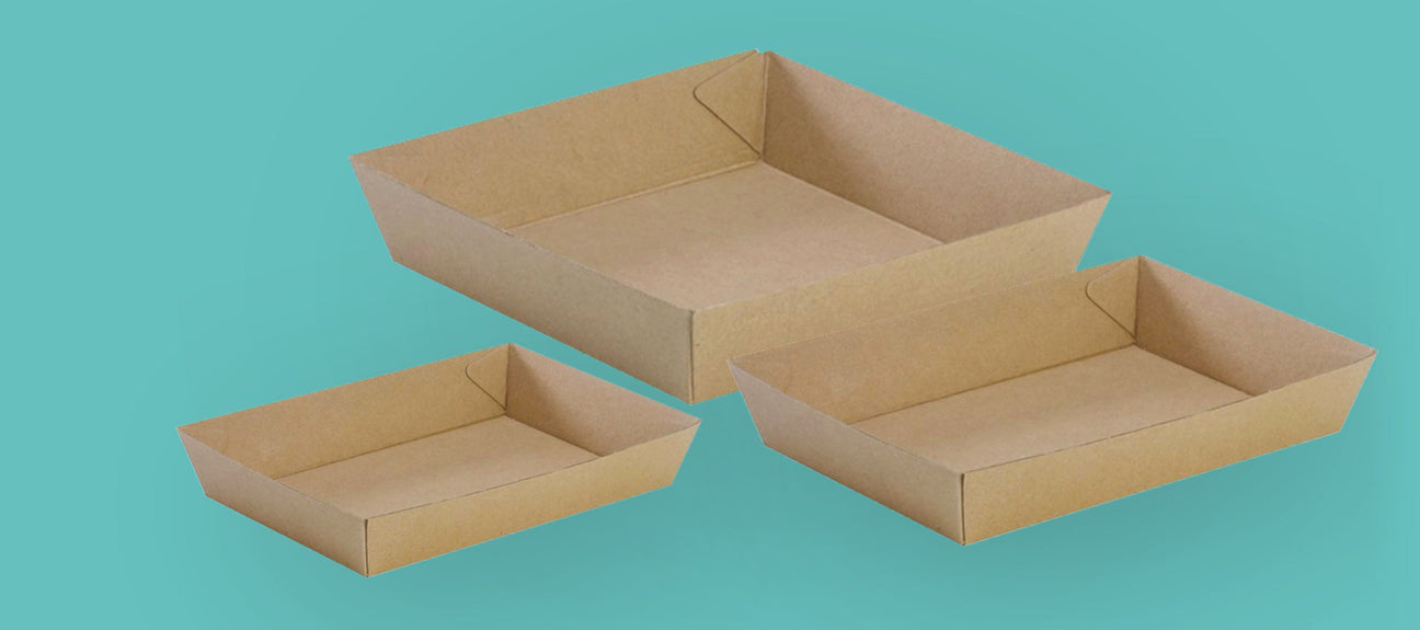 Kraft Open Trays