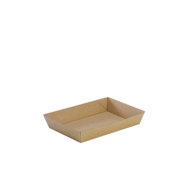 131x91x50mm Kraft Open Tray - Kraft