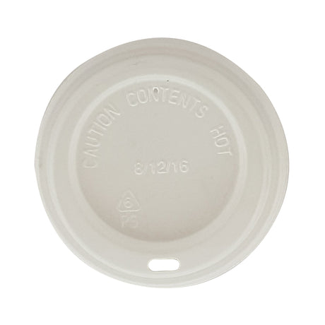 80mm Grey Traveller Lid - Hot Cup Lid