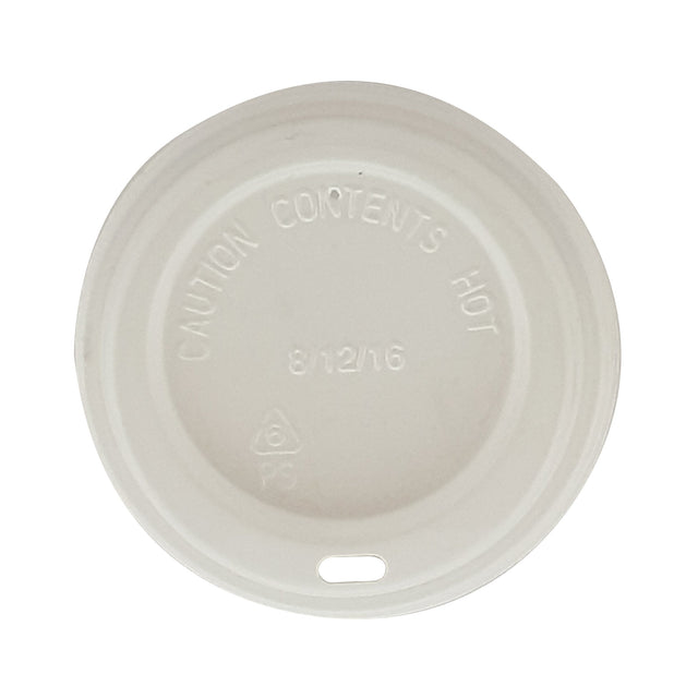 80mm Grey Traveller Lid - Hot Cup Lid