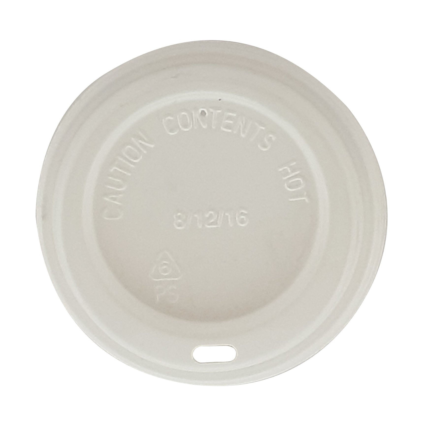 86mm Grey Traveller Lid - Hot Cup Lid