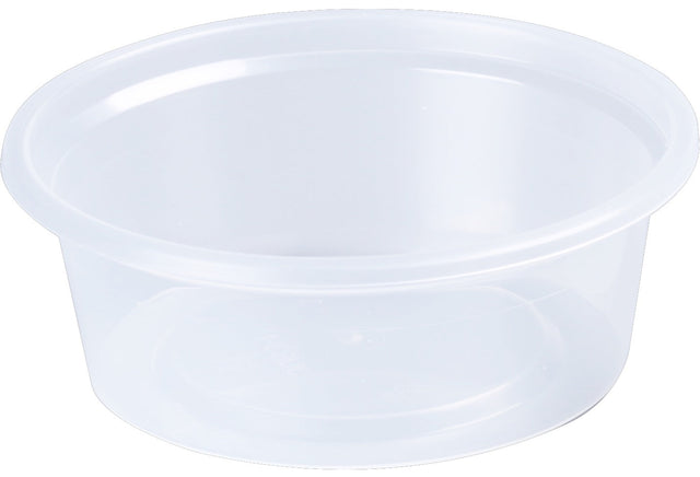 3oz - 60ml Sauce Takeaway Container - Sauce container