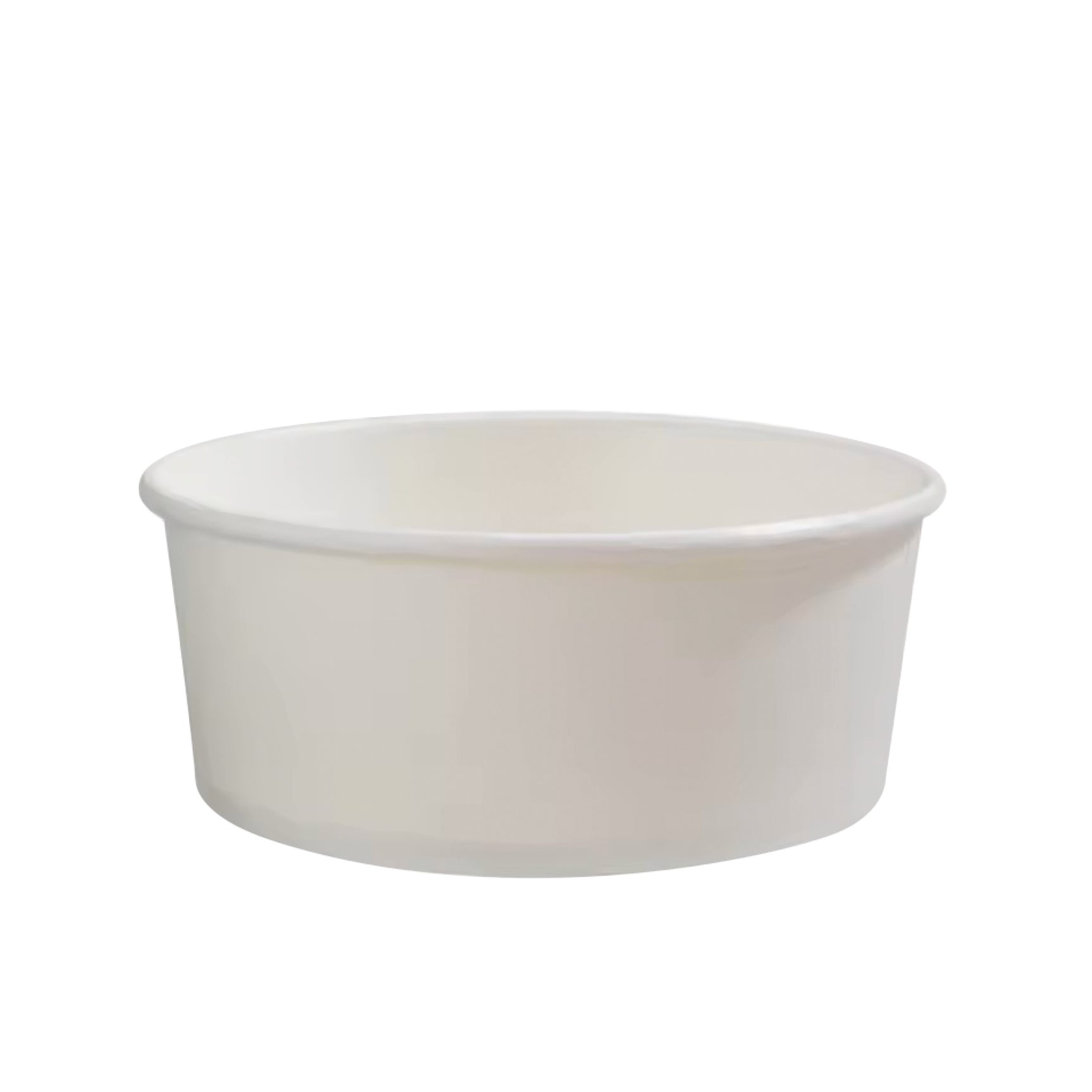 720ml White Single Wall Paper PE Coated Bowl