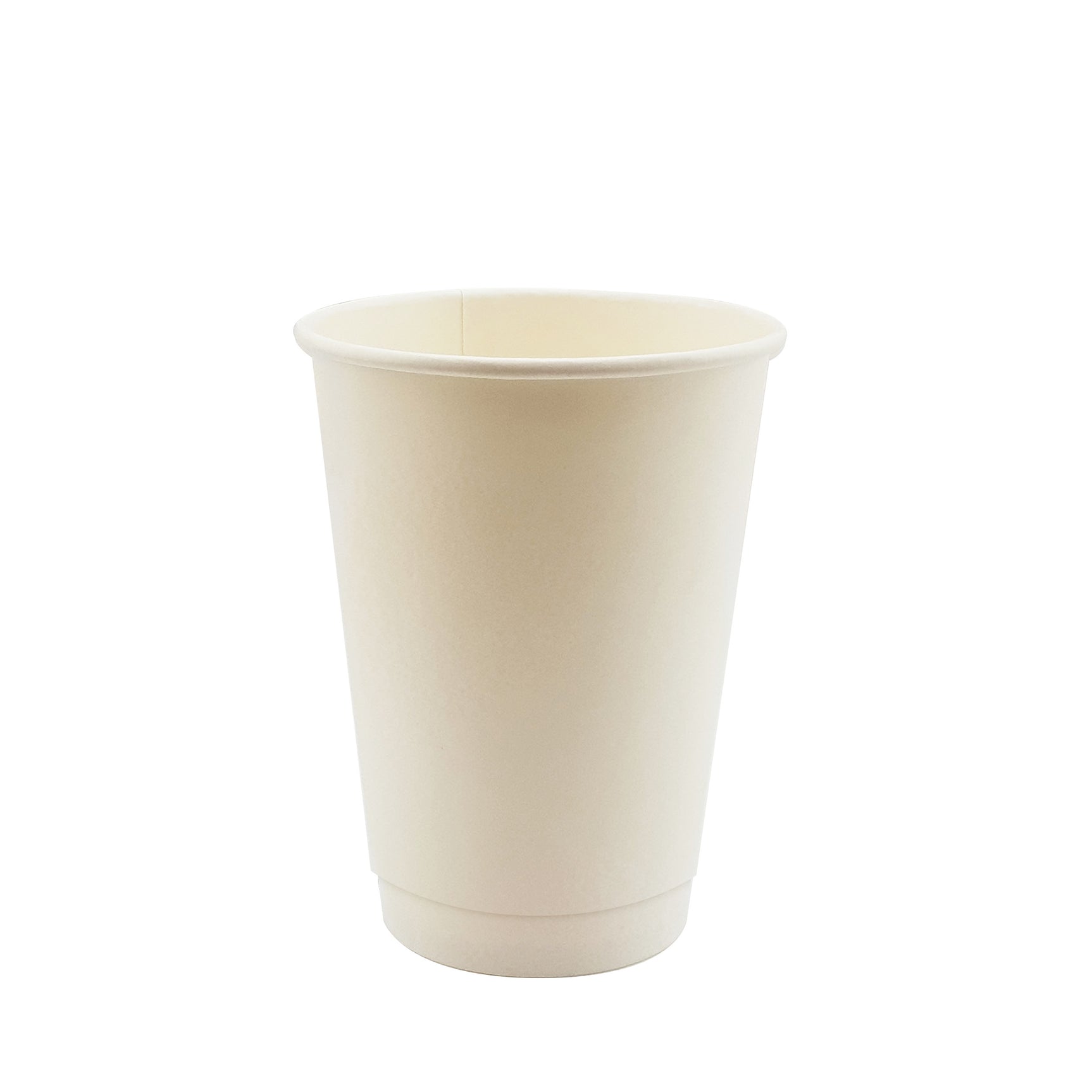 12oz / 86mm White Double Wall Aqueous Coated Cup