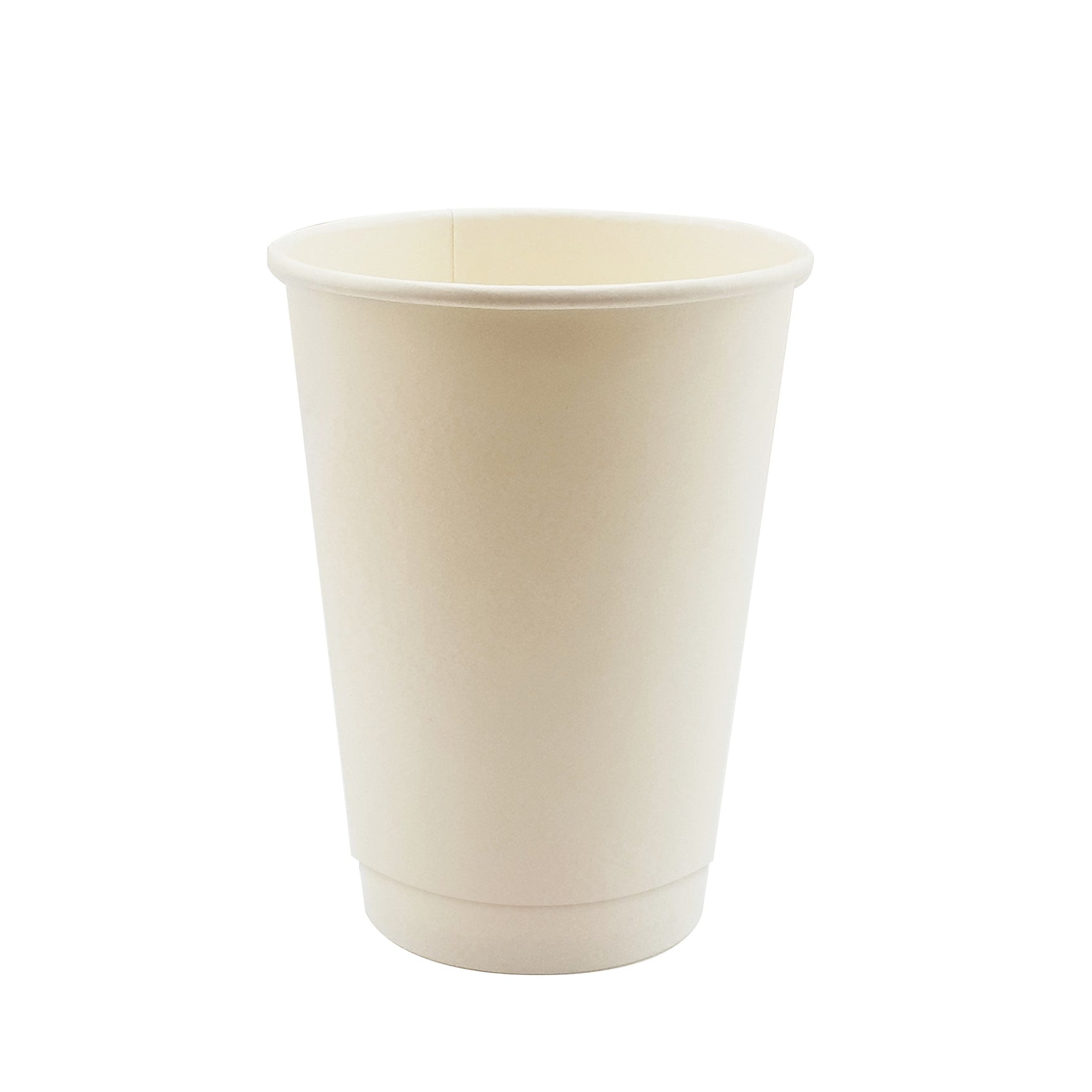 16oz / 86mm White Double Wall Aqueous Coated Cup