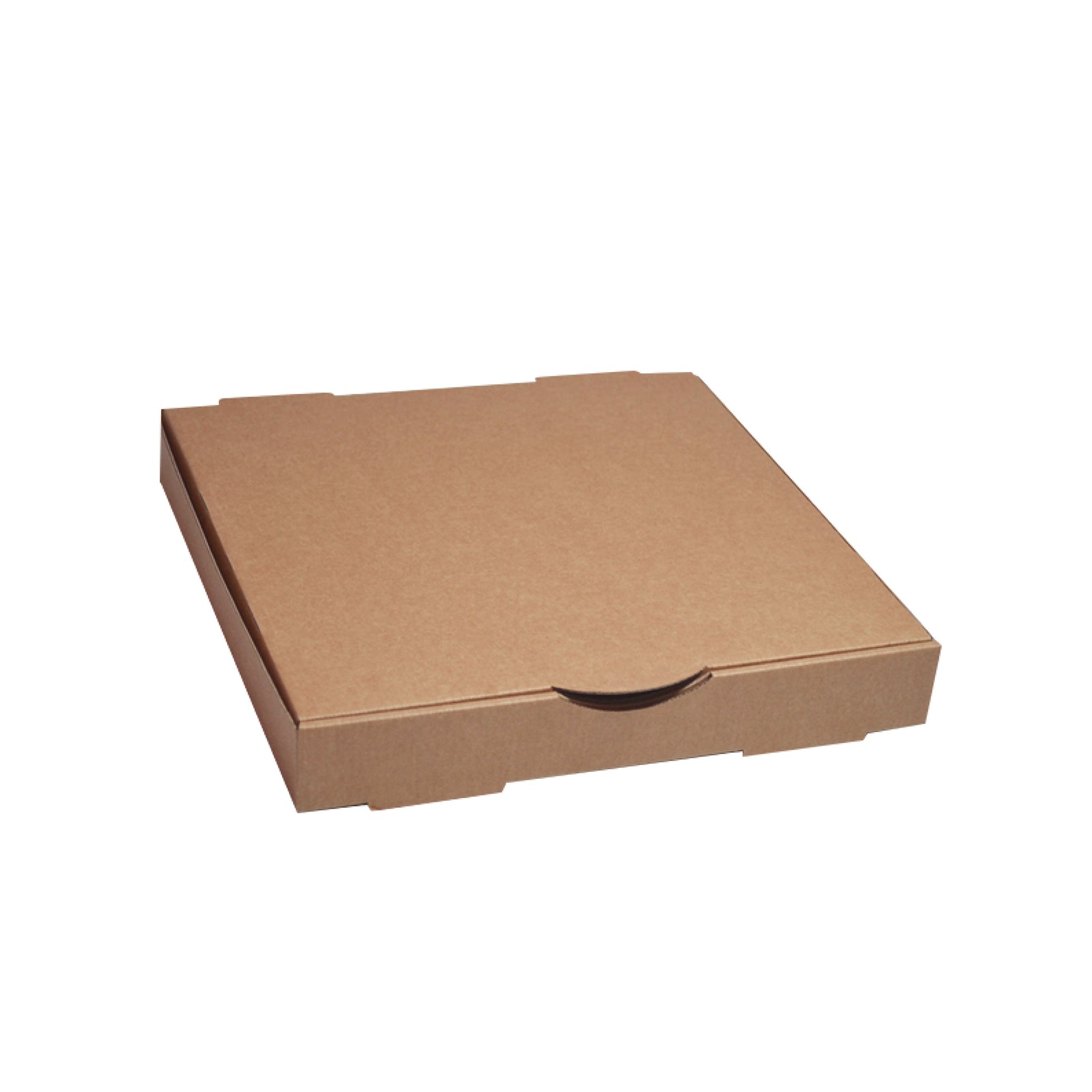 6 Inch Pizza Box 165x165x45mm Kraft Clamshell