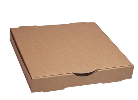 6 Inch Pizza Box 165x165x45mm Kraft Clamshell - Kraft