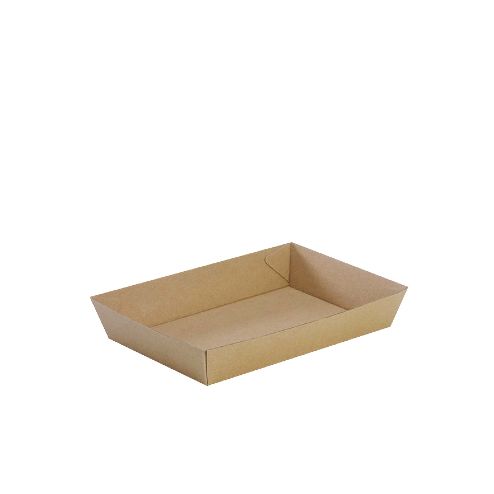180x134x45mm Kraft Open Tray