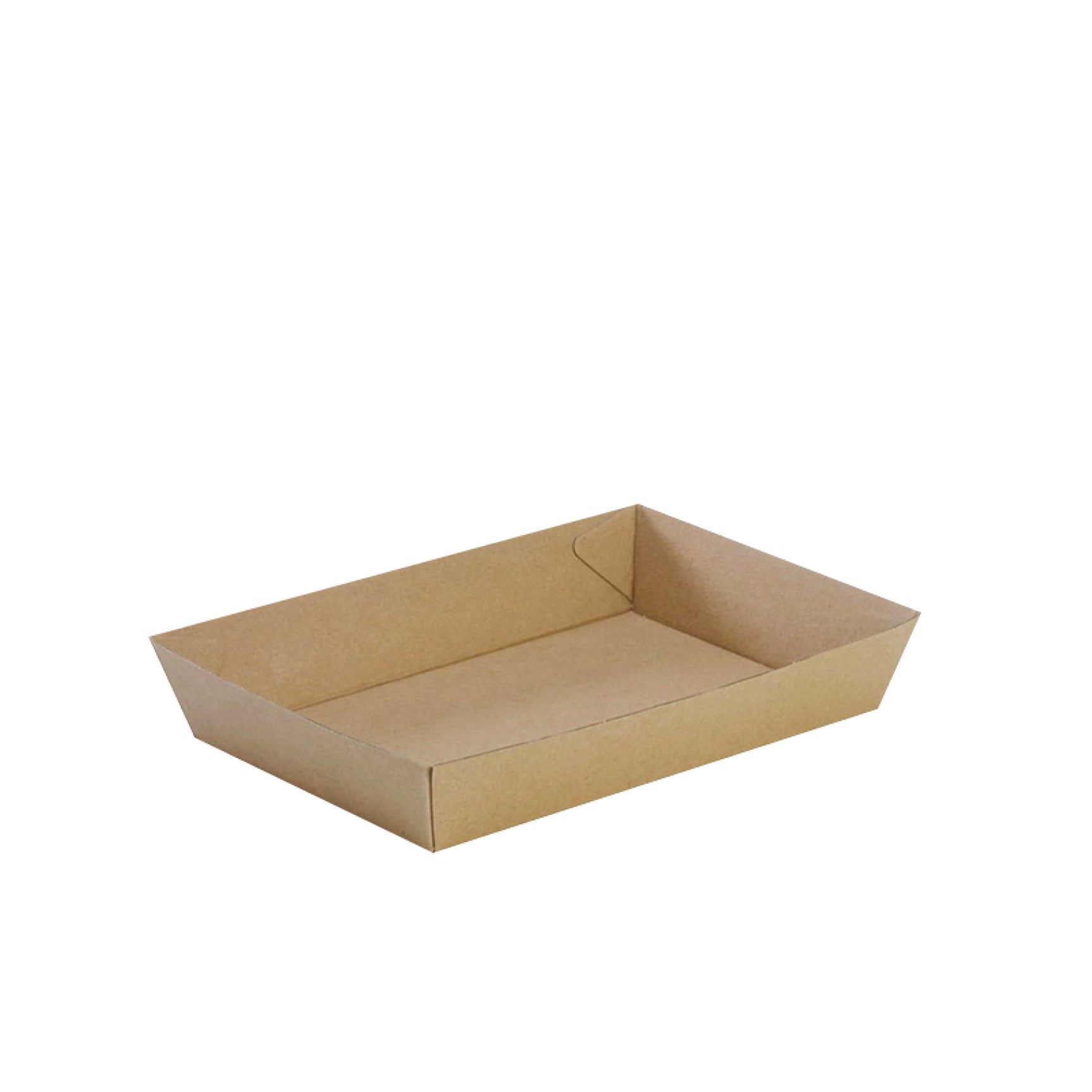 225x152x45mm Kraft Open Tray