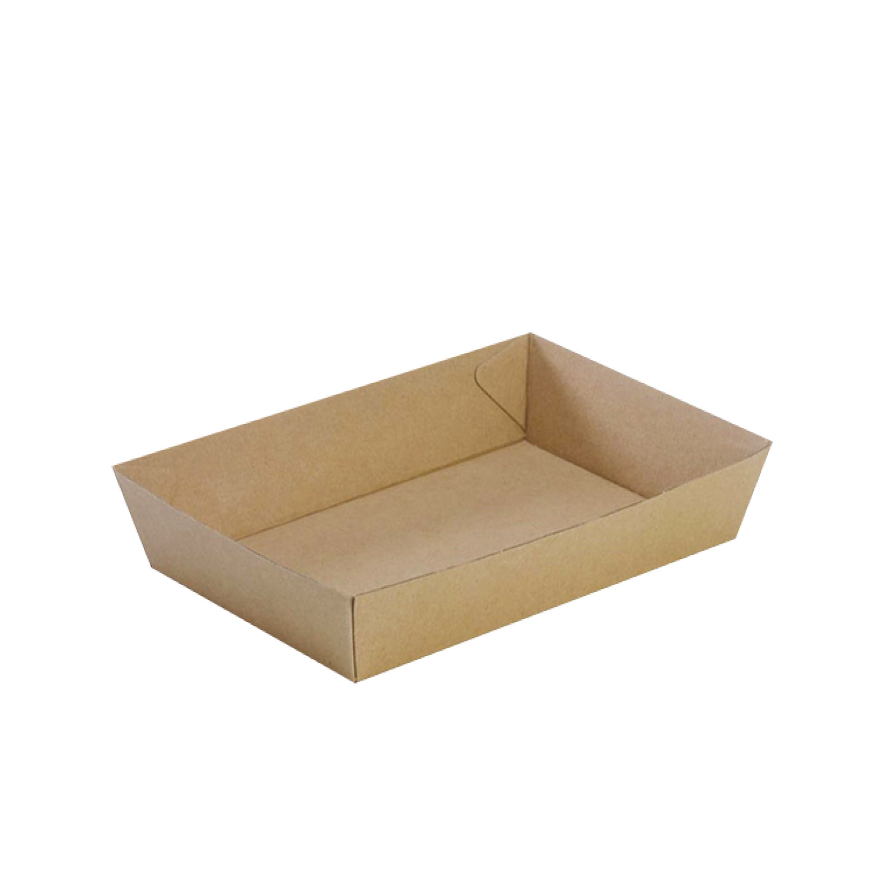 225x179x58mm Kraft Open Tray