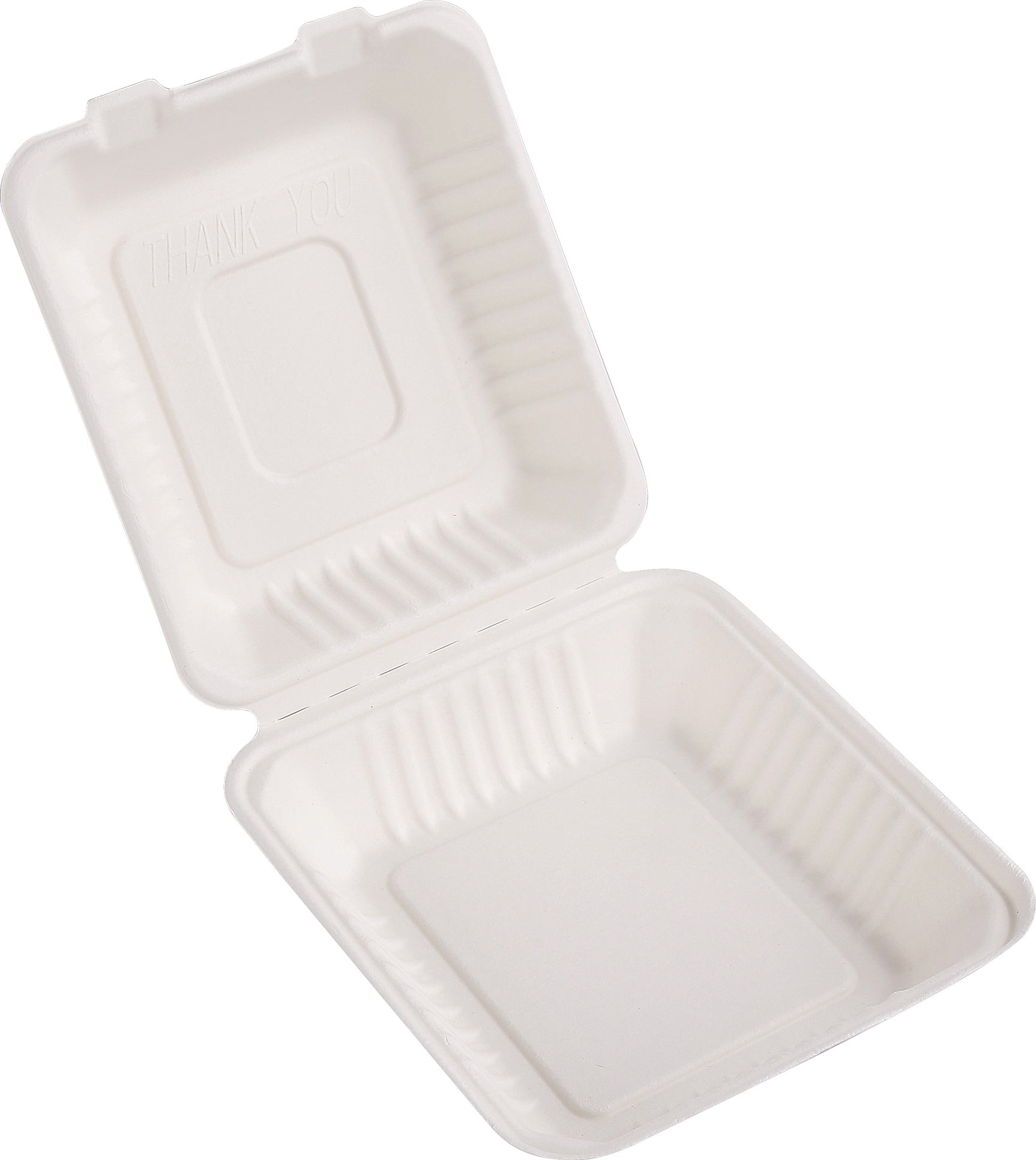 9 Inch Sugarcane Clamshell - Sugarcane