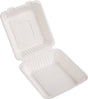 9 Inch Sugarcane Clamshell - Sugarcane