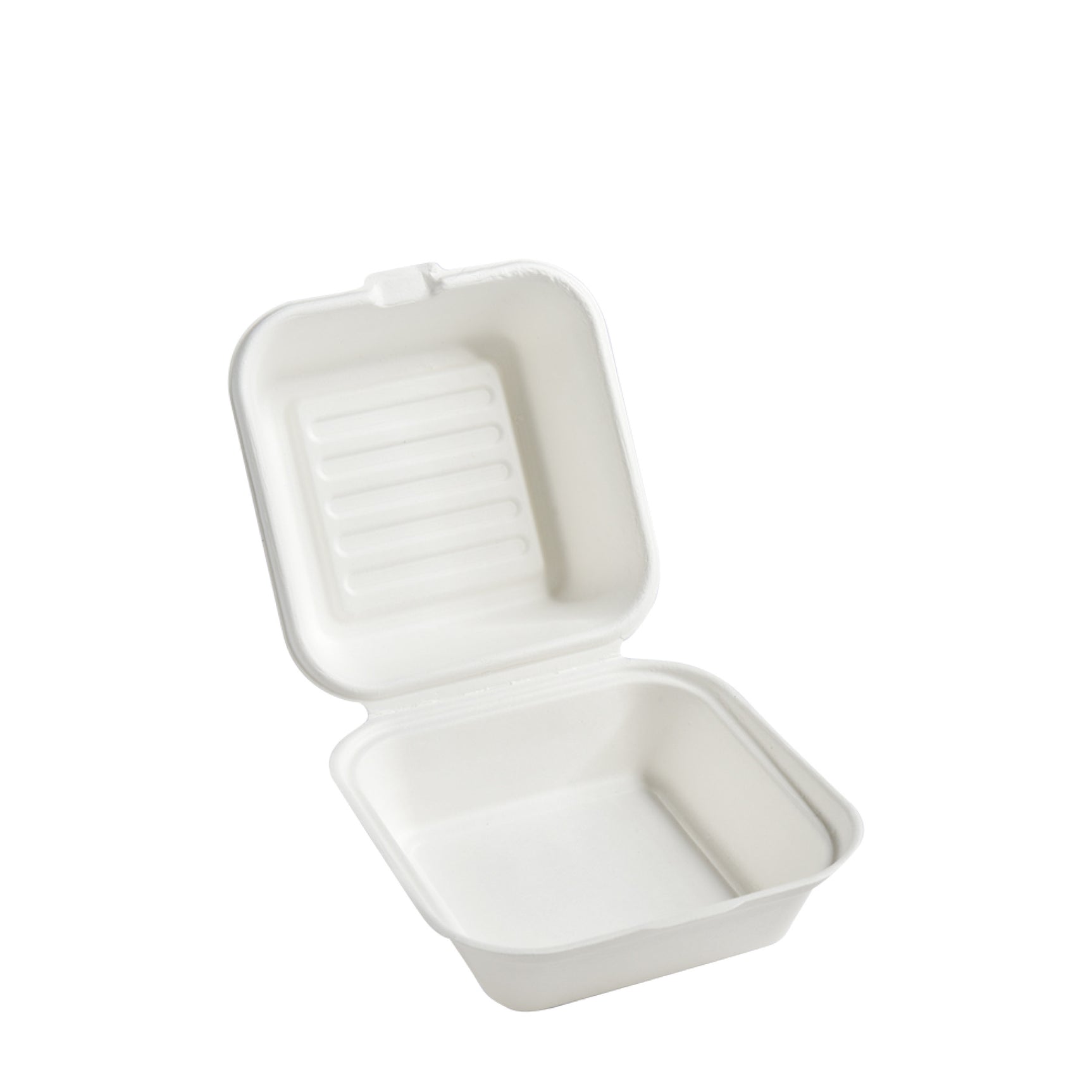 6 Inch Sugarcane Clamshell