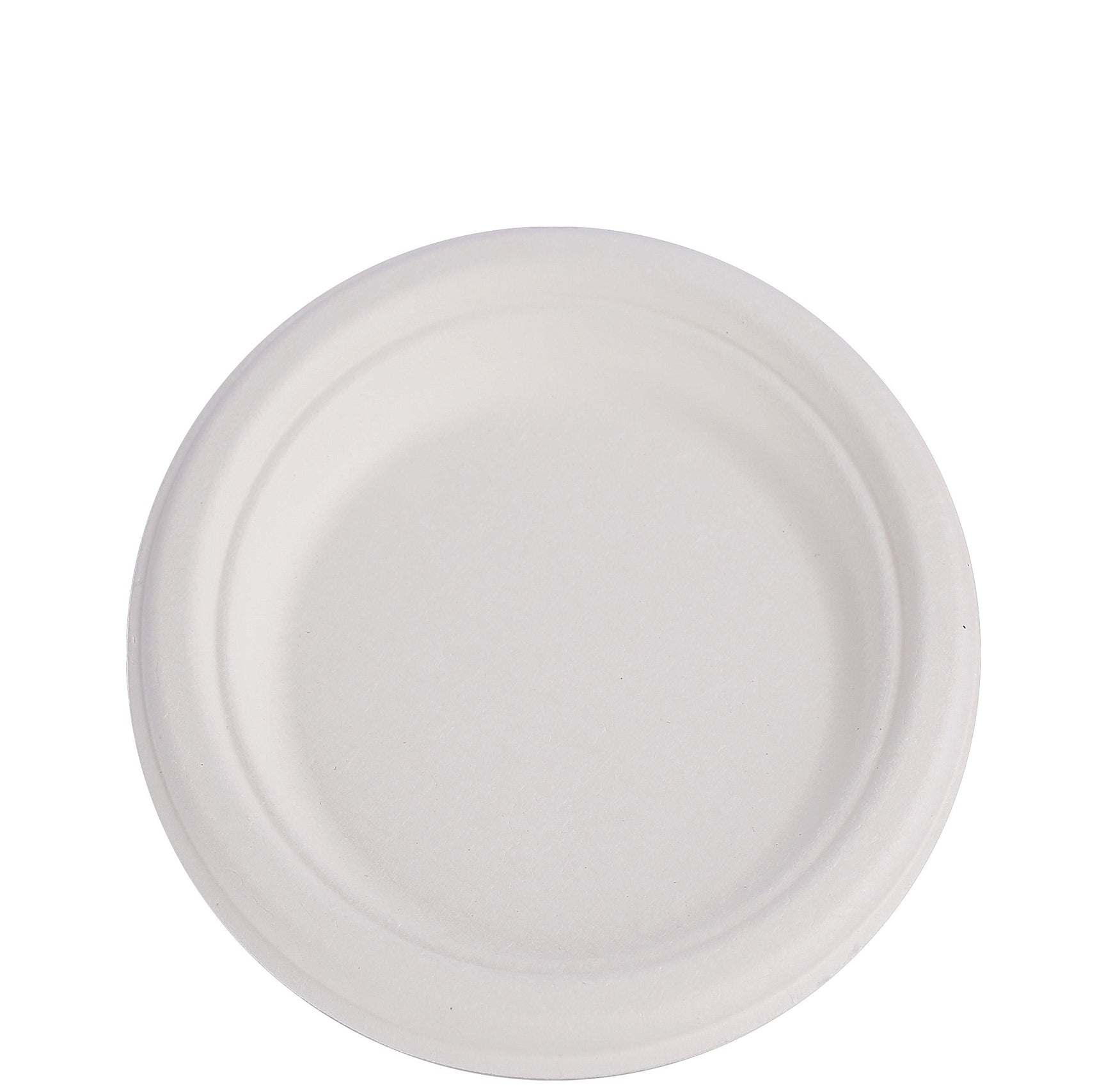 6 Inch Sugarcane Round Plate - Sugarcane