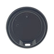80mm Black Sipper Lid - Hot Cup Lid