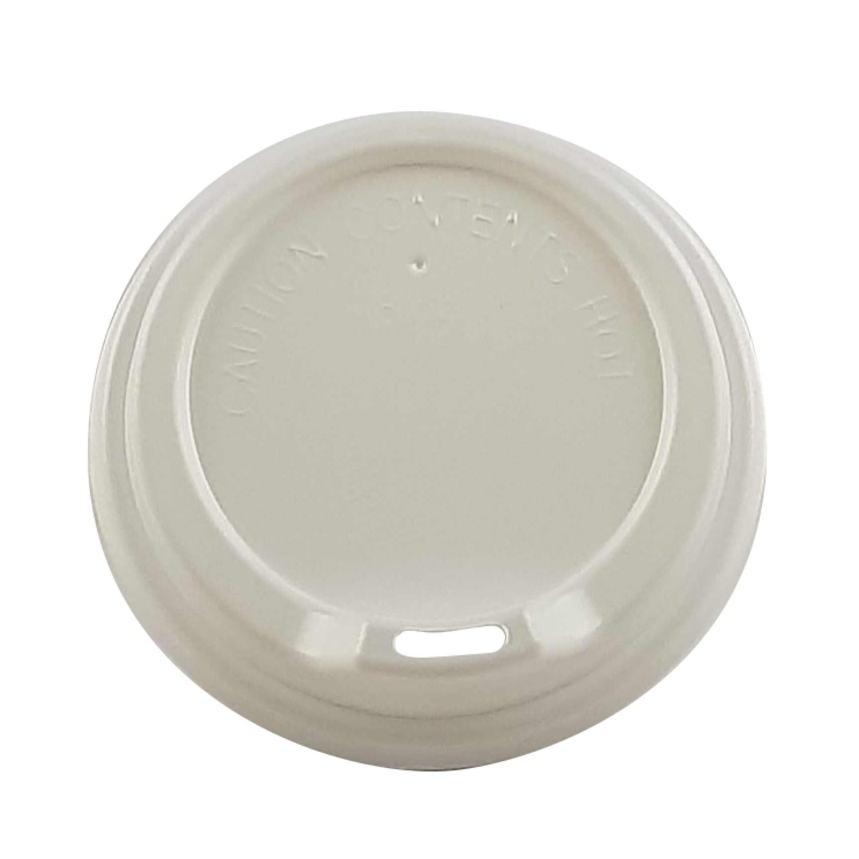 80mm Grey Sipper Lid - Hot Cup Lid
