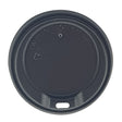 90mm Black Sipper Lid - Hot Cup Lid