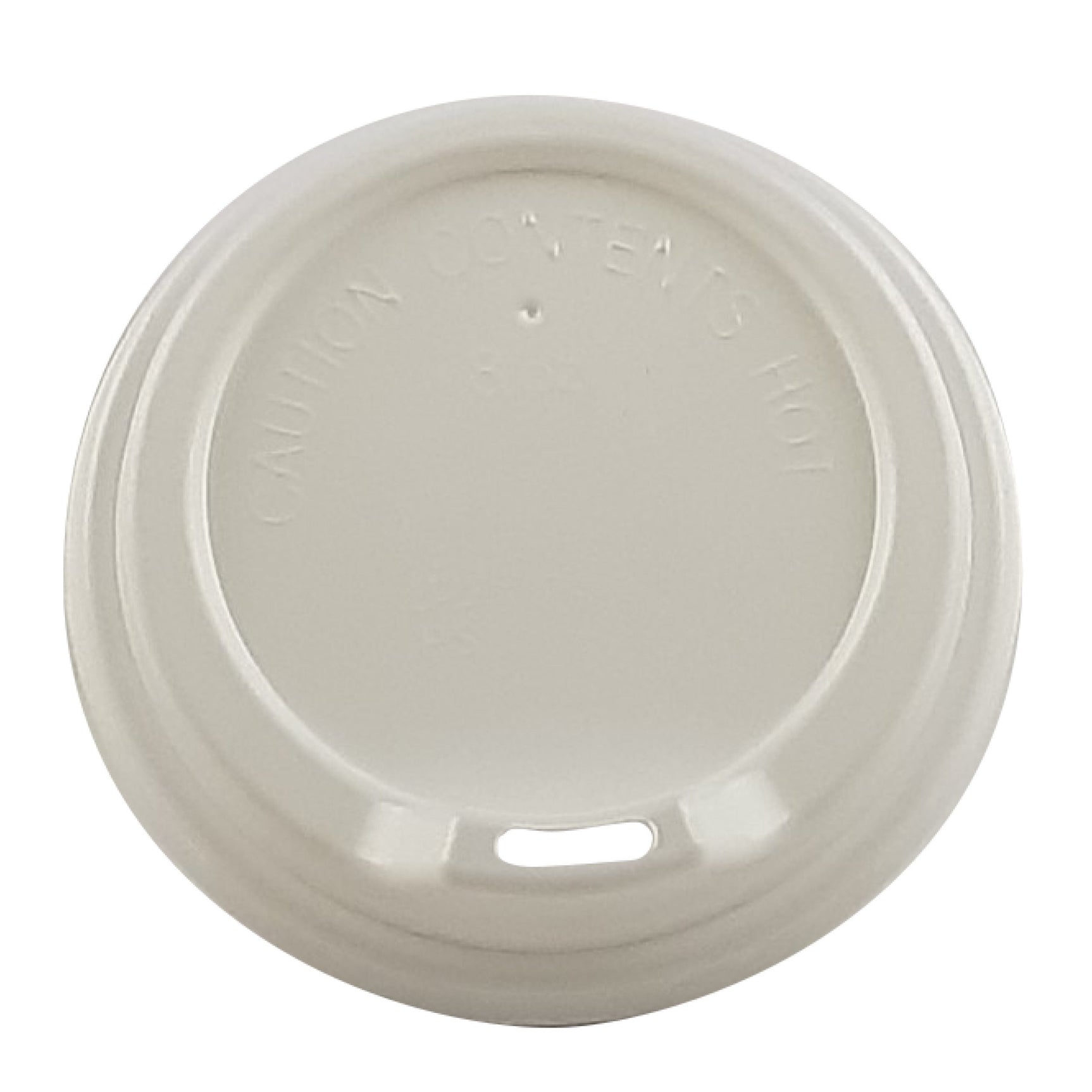 90mm Grey Sipper Lid - Hot Cup Lid