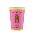 16oz / 86mm Designer Collection Horse Single Wall Aqueous Coated Cup - Hot Paper Cups