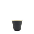 4oz / 62mm Black Single Wall Aqueous Coated Cup - Hot Paper Cups