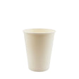 8oz / 86mm White Single Wall Aqueous Coated Cup - Hot Paper Cups