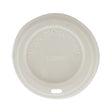 80mm Grey Traveller Lid - Hot Cup Lid