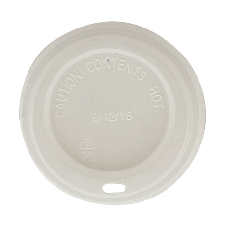 86mm Grey Traveller Lid - Hot Cup Lid