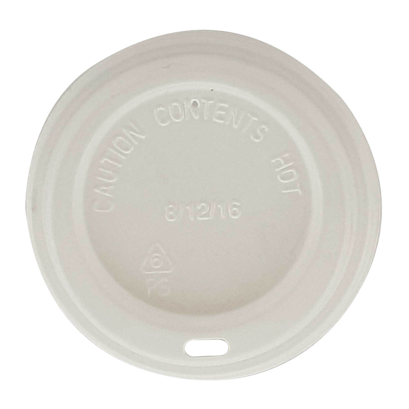 90mm Grey Traveller Lid - Hot Cup Lid