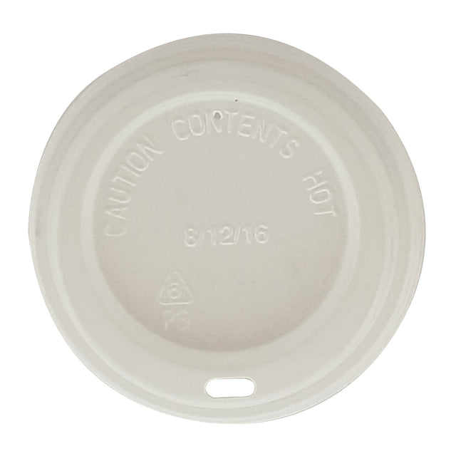 90mm Grey Traveller Lid - Hot Cup Lid