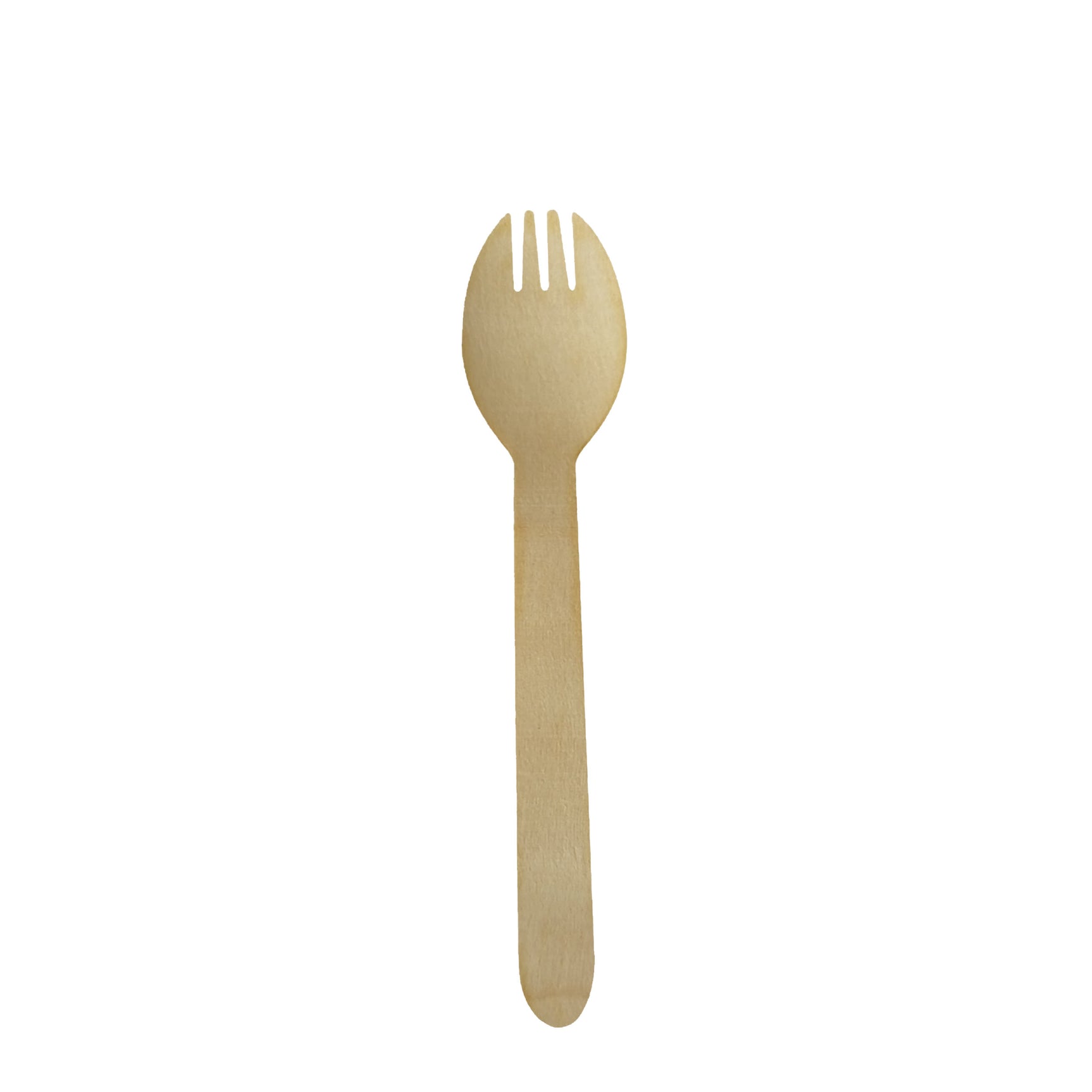 160mm Wooden Spork