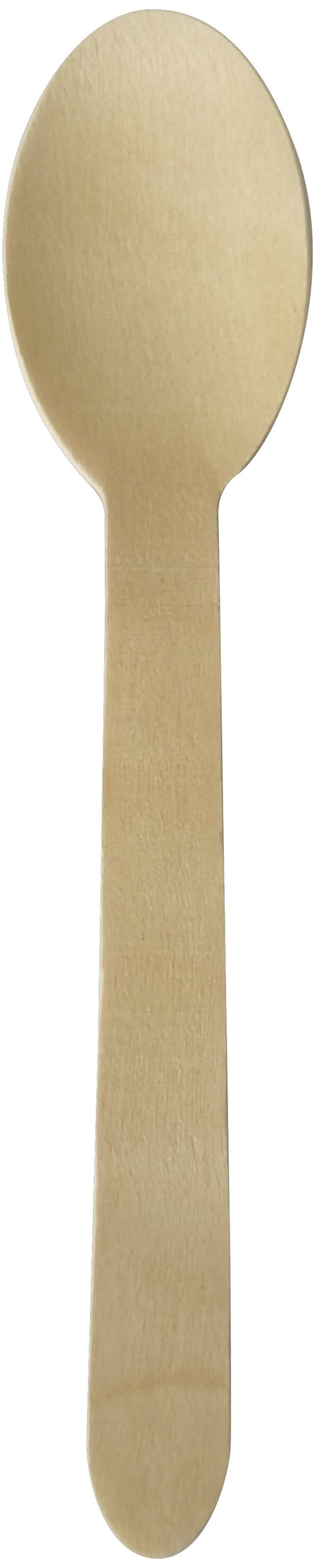 160mm Wooden Spoon - Cutlery