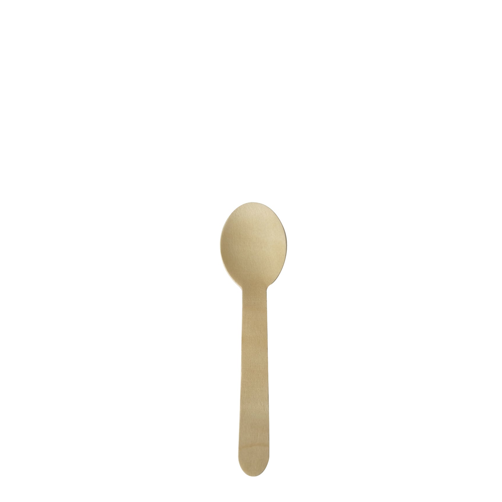 160mm Wooden Teaspoon